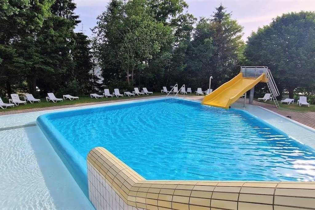 2-Zimmer Wohnung, Pools, Sauna Und Balkon ซังคท์แองเกลอมาร์ ภายนอก รูปภาพ
